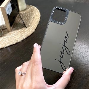 iPhone 12 Pro Casetify Silver Mirror Case Custom